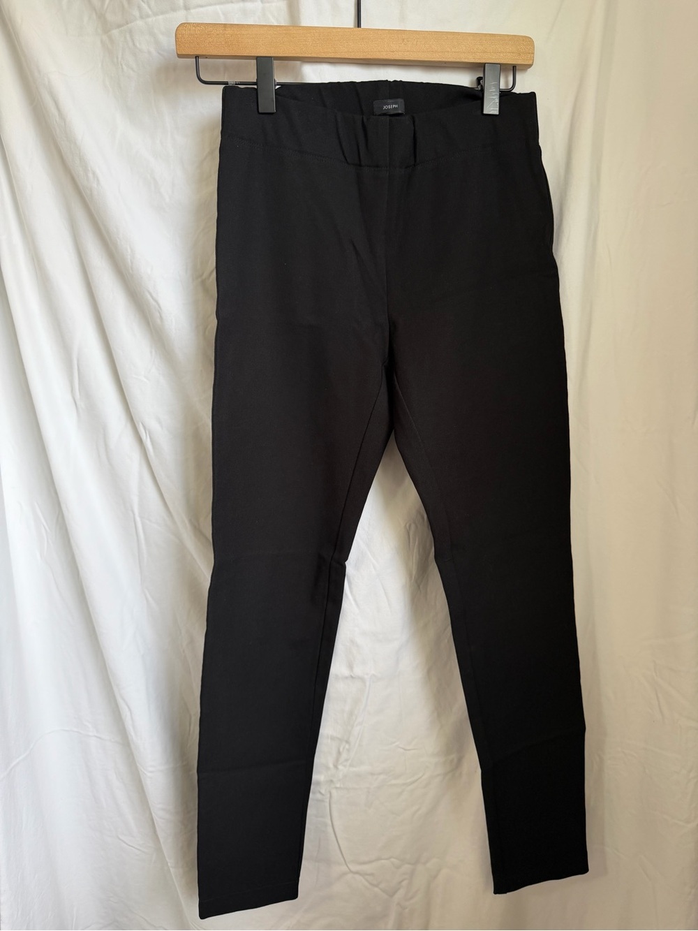 Joseph Black Slim Stretch Leggings